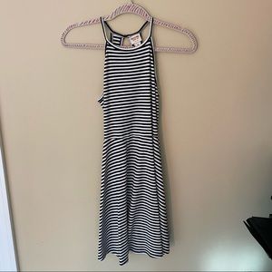 Mossimo Black and White Striped Dress